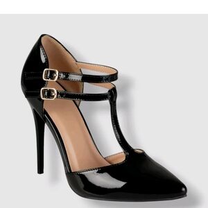 Elegant Black Stiletto Heels